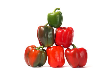 Red and Green Bell Peppers