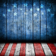 USA background