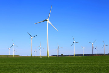 Windpark am Deich