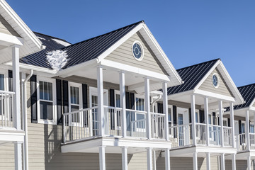 Winter Townhouses