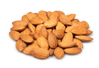 almonds heap