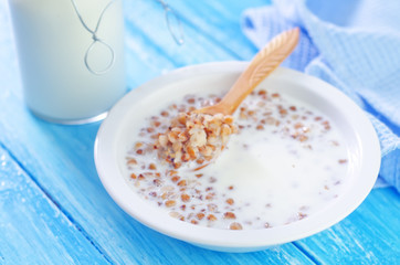 buckwheat with milk