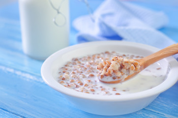 buckwheat with milk