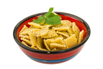 Ravioli with herbs