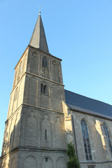 Fototapeta na wymiar Evangelische Dorfkirche Brünen