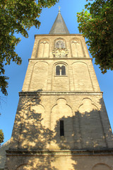 Fototapeta na wymiar Evangelische Dorfkirche Brünen