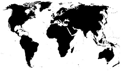 Detaillierte Weltkarte - Detailed World Map