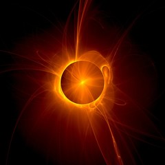 The eye of God - Solar Eclipse