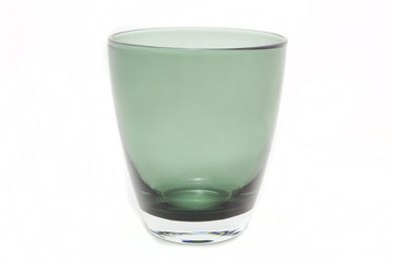 Elegant glass isolated on a white background