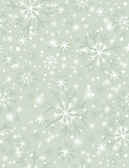beige background with snowflakes,  vector