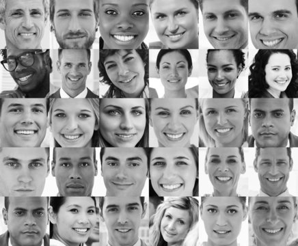 Head shot profile pictures of smiling applicants