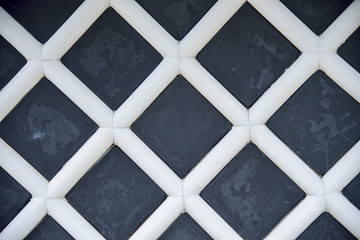 Wall pattern in cross style