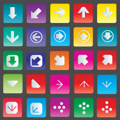 Icon set vector illustration collection