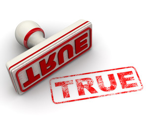 Печать и оттиск. Истина