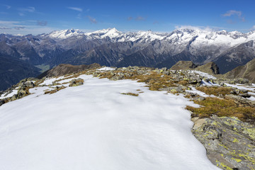 Zillertaler Alpen, Südostansicht
