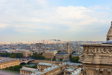 Fototapeta na wymiar Paris skyline.
