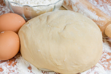 Ingredients for the dough