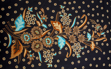 Beautiful Batik Pattern - obrazy, fototapety, plakaty