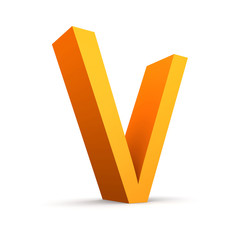 Letter V