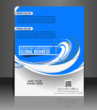 Global Business Flyer & Poster Template.