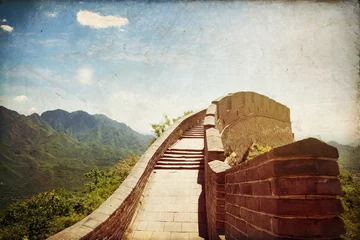 Foto op Plexiglas The Great Wall of China © lapas77