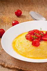 Polenta - Italian traditional food
