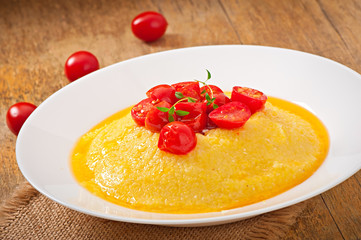 Polenta - Italian traditional food