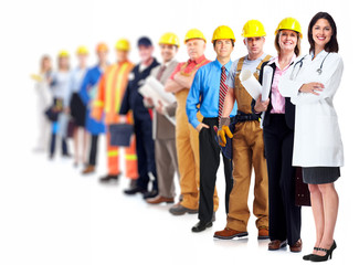 Professional workers group.