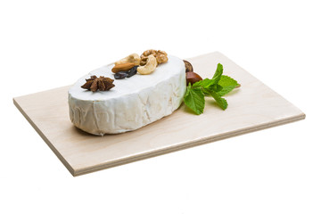 Fresh soft brie cheese