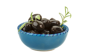 Black gigant olives