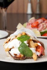 Greek Gyro Pita Wrap