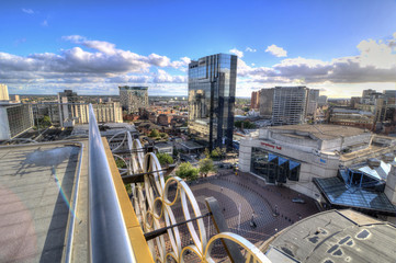 View of Birmingham from Library