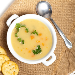 Potato cream soup