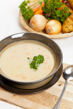 Potato cream soup