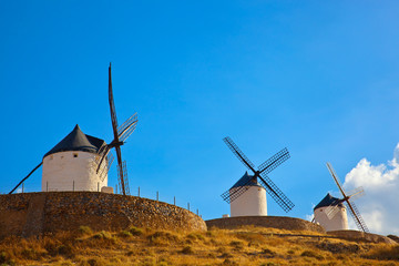 Windmills in Consuegra, Spain