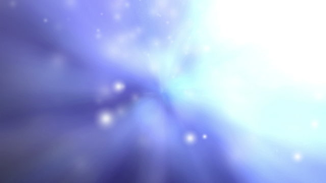 Fondo abstracto azul con part&iacute;culas en suspensi&oacute;n