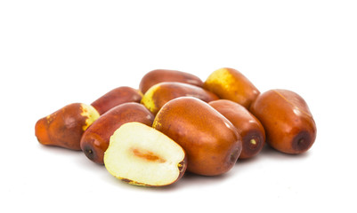 Obraz premium chinese jujubes isolated