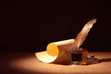 Quill And Scroll - obrazy, fototapety, plakaty