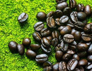 black coffee 'bean