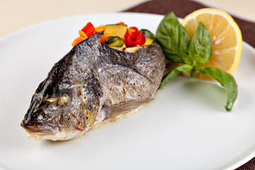 Grilled Sea Bream