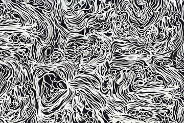 Spooky Halloween Background in Black and White