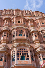 Fototapeta na wymiar Hawa Mahal jest Pałac w Jaipur, Indie