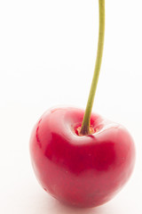 Ripe red cherry berries