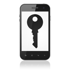 Protection concept: Key on smartphone