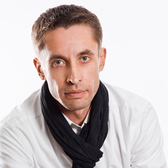 Fototapeta premium portrait of handsome caucasian man