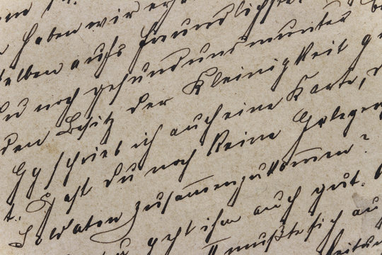 Alte Handschrift