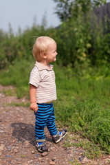 Boy On Road