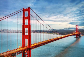 Foto op Aluminium Golden Gate Bridge, San Francisco © beatrice prève