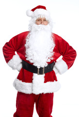 Fototapeta na wymiar Santa Claus isolated on white.