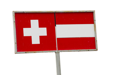 Grenze  Schweiz-Österreich